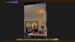 Purak purak diputusin karena Ketek Item