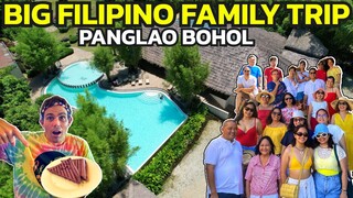 BIG FILIPINO FAMILY TRIP! Panglao Resort and Sandugo Celebration In Bohol