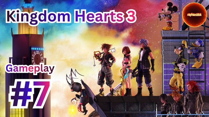 Kingdom Hearts 3 Gameplay - Part 7 | Gathering Lucky Emblems: Revisiting Various Worlds