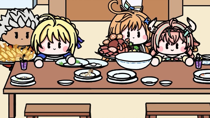 Dai Mao Wang and Niu Niu ate the restaurant out of money