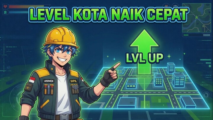 Cara Naik Level Kota Theotown dengan Cepat