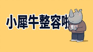 【小矛动物园】小犀牛整容
