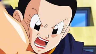 Vegeta conquered Whis with a bowl of instant noodles. Whis's expression while eating instant noodles
