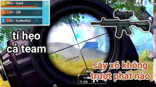 PUBG Mobile - Sấy M416 Scope 6 Với Phong Cách Ghìm Tay | Game Try Hard Chỉ Vì Bộ Thỏ Hồng =))