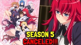 Highschool DxD Season 5 CANCELED!!?