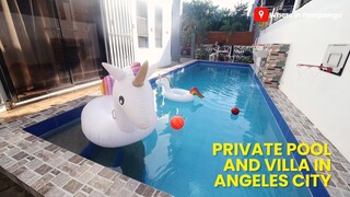 Private pool and villa in Angeles City