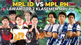 RANKED RASA SCRIM LAWAN TIM MPL ANTAR NEGARA, MPL ID LAWAN MPL PH - KAWAN  - MLBB