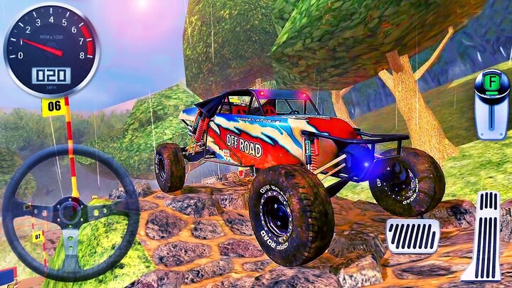 Buggy Car Stunt Track Driving - 4x4 Dirt Offroad Parking - Android GamePlay #4