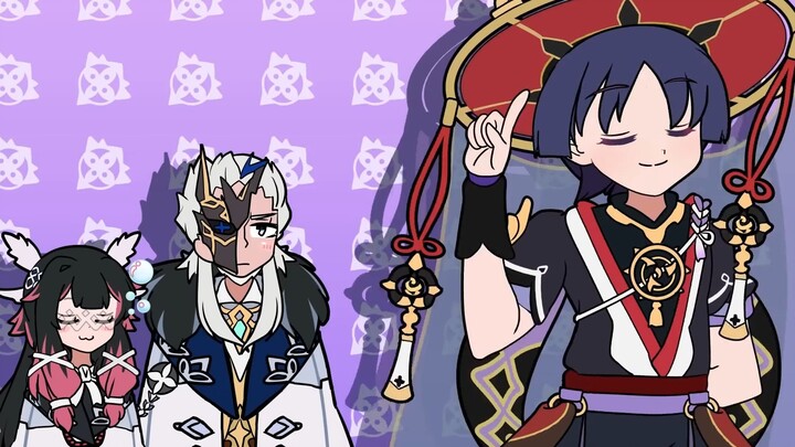 [Genshin Impact Animation] Scattered Inazuma Shakesｰヾ(ﾟ∀ﾟ)ﾉ♪