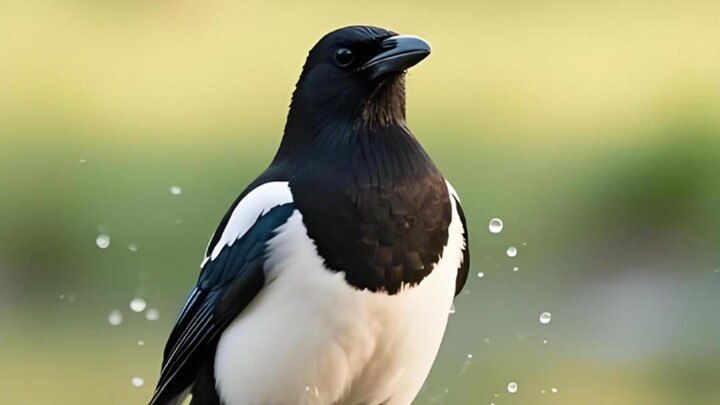 A young man accidentally rescued a trapped magpie. After kindly freeing and releasing it, the bird a