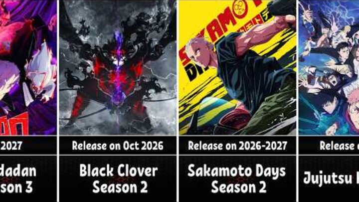 Every Upcoming Anime in 2026 - 2027