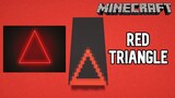 How to make a TRIANGLE in Minecraft! (Banner Design Ideas)