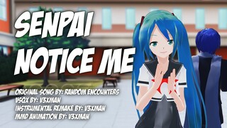 【Miku V4】Senpai Notice Me【VOCALOID】