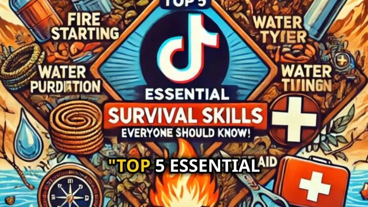_️ Top 5 Survival Skills Everyone Should Know! ️