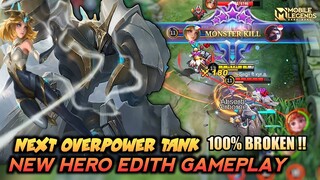 Edith Mobile Legends , Next New Hero Edith Gameplay - Mobile Legends Bang Bang