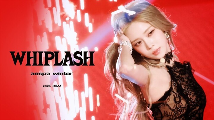 【Kim Min-jung WINTER】KGMA《Whiplash》HD Fan Photo 241117（@Virgin Snow）