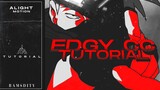 Edgy Red CC Tutorial | Alight Motion AMV Tutorial