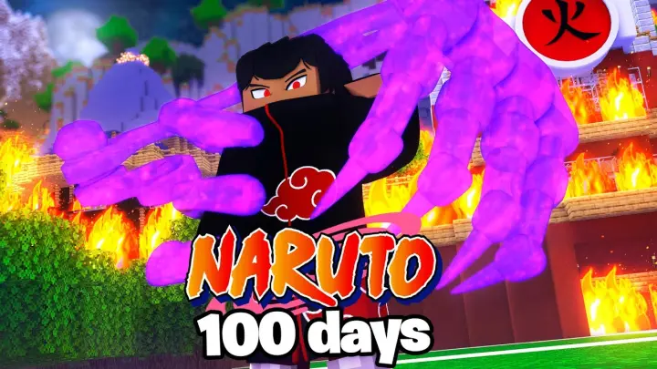 I Survived 100 Days in Naruto Anime Mod