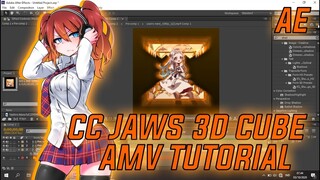 CC JAWS 3D CUBE AMV TUTORIAL - AFTER EFFECT