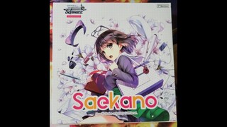 Weiss Schwarz Saekano how to raise a boring girlfriend Booster box opening   box break