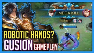 GUSION ROBOTICS HANDS??😱| GUSION GAMEPLAY🔥