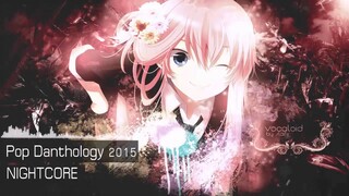 ▶[nightcore] ★ Pop Songs World 2015 - Mashup of 50+ Pop Songs