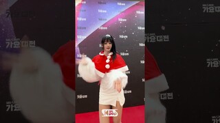 엔믹스 설윤 산타 텔 미 챌린지 #가요대전비하인드