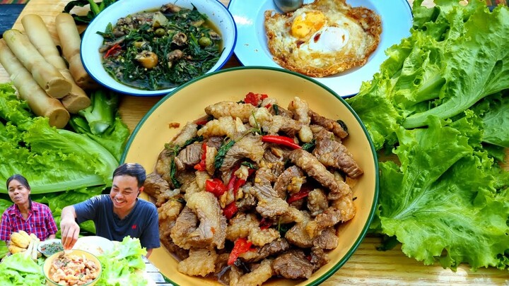 EP469กะเพราเสือร้องไห้ เคี้ยวหนึบหนับคักขนาด