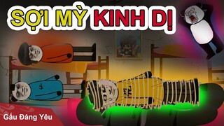 Gấu Đáng Yêu: SỢI MỲ KINH DỊ | Phim hoạt hình gấu đáng yêu ghê rợn