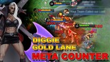 Counter the Gold Lane Diggie Meta | HILDA ROAM IS THE KEY | MLBB