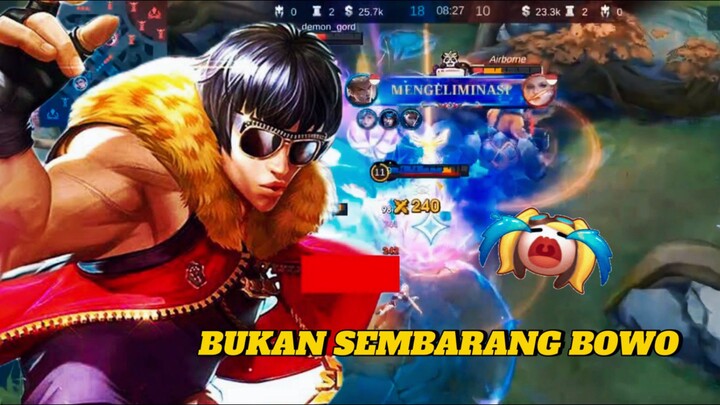 Chou Skin Bowo Emang Roamer Idaman!! - Mobile Legends 🔥