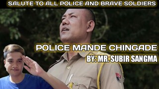 POLICE MANDE CHINGADE BY MR. SUBIR SANGMA | FILIPINO REACTION