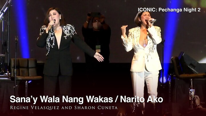 [Official Coverage] - Sana'y Wala Nang Wakas/Narito Ako - Regine & Sharon | Iconic US Tour