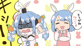 【兎田ぺこら】妈妈也来一起peko~