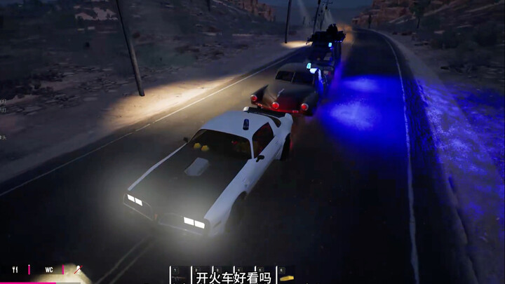 Begitu lampu polisi menyala, santai banget!