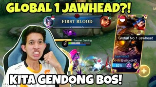 ALPHA FAUZAN GAMING GENDONG GLOBAL 1 JAWHEAD!!