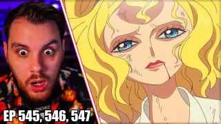 A Gunshot Shuts Down The Future || One Piece Episode 545, 546 & 547 REACTION