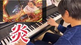 เพลงดาบพิฆาตอสูร : ศึกรถไฟสู่นิรันดร์ 鬼滅の刃　Homura(炎) : Kimetsu no Yaiba : (Piano cover) by SeiJi