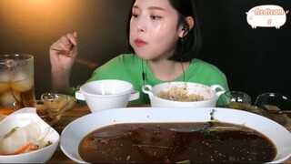 Cơm cùng tôm hổ đen nước tương 8 #amthuc