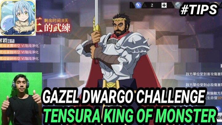 Gazel Dwargo Challenge Tensura King Of Monster