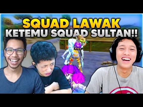 SQUAD LAWAK BERKUMPUL LAGI NOSTALGIA PUBG JAMAN DULU , LANGSUNG KETEMU SQUAD SULTAN!! - PUBG MOBILE