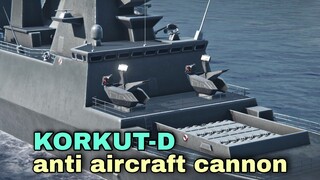 KORKUT-D Anti Aircraft Cannon gameplay | Modern Warships