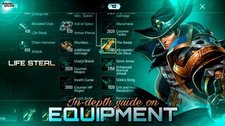 What is Life Steal? | An In-depth Guide on Equipments | Part - 3 | Arena of Valor | Clash of Titans