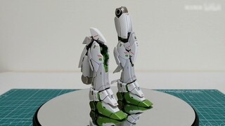 MG card version of the hair loss flying wing zero gundam spray production process sharing Bandai Gun