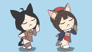 Onmyoji ankha zone Who doesn’t have a few dancing cats? Onmyoji Don’t be lazy, meow~
