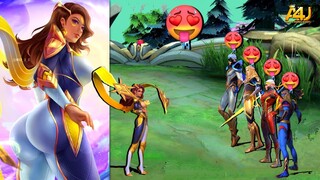 ASSMERELDA 🥵 | ALL HERO SQUAD MEMBERS HAVE A CRUSH ON ESMERELDA | MOBILE LEGENDS