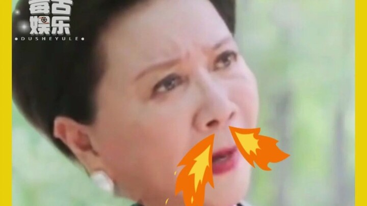 Her little mouth looks as if it’s been smeared with poison.
