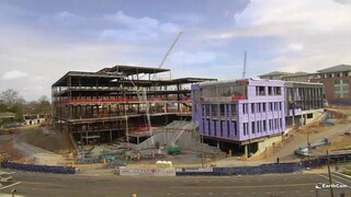 Building construction time lapse — July 2019