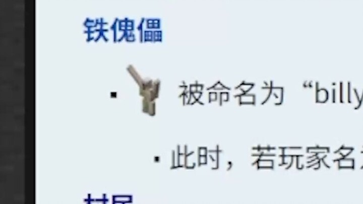 Để bạn không biết nhé, trong phiên bản gốc của MC có con Iron Golem ân nhân đó\😭/\😭/\😭/