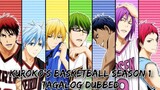 Kuroko's Basketball Season 1 Episode 1 | TAGALOG DUBBED | HD